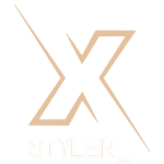Black and Whsssite X Letter Digital Company Logo